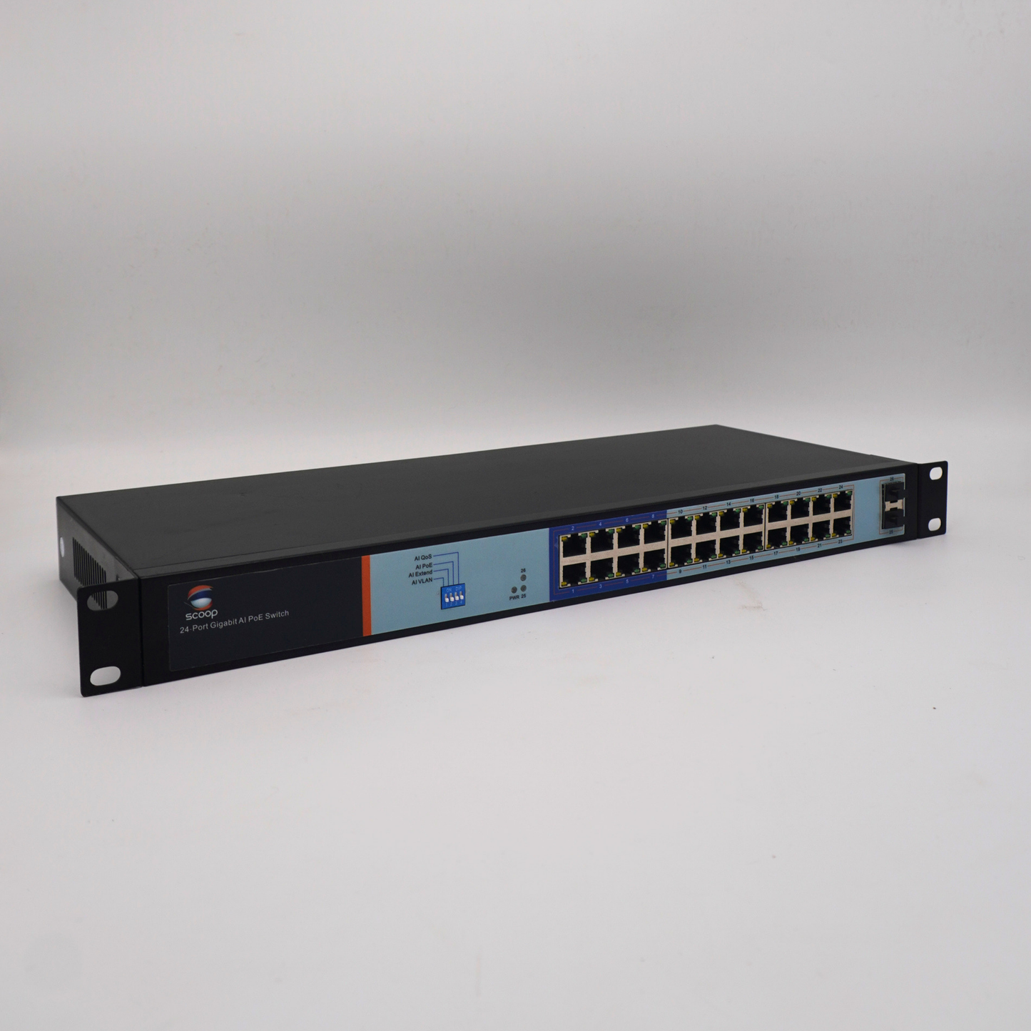 Scoop 26-Port Gigabit Switch (24 Port)