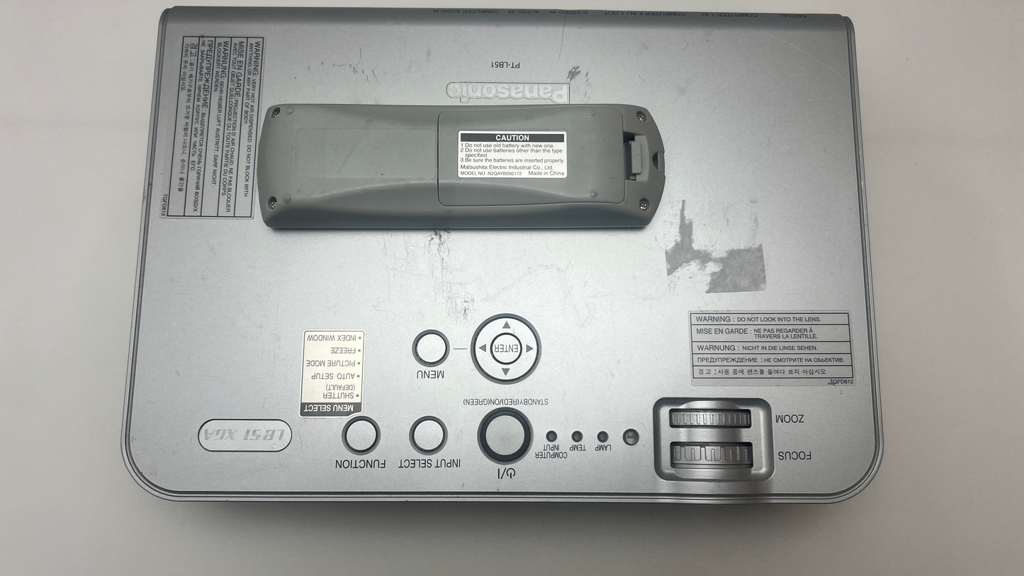 Panasonic PT-LB51EA Projector (Used)