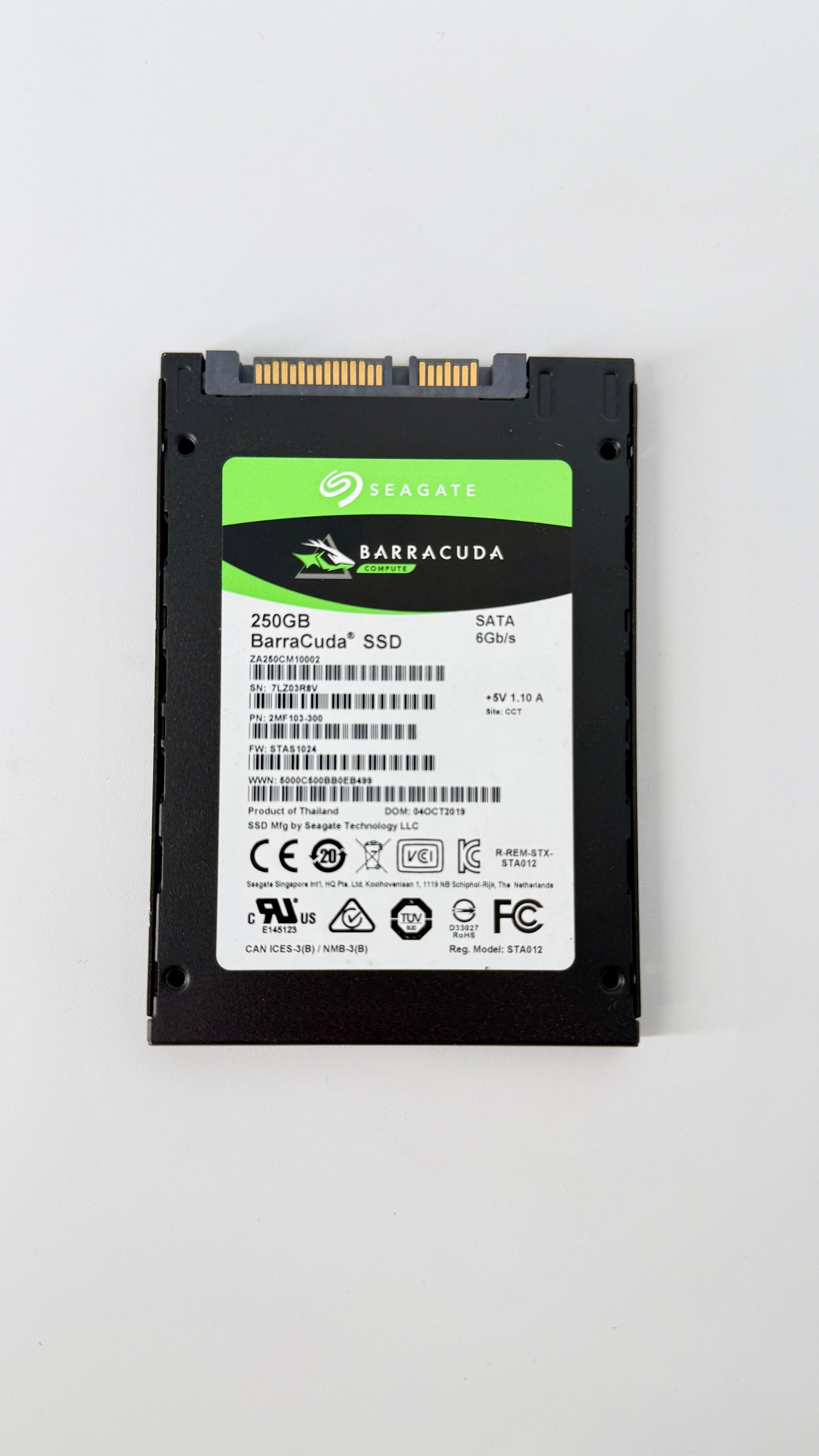 Seagate Barracuda 250GB SSD 2.5”(Test Results In Images) (2)