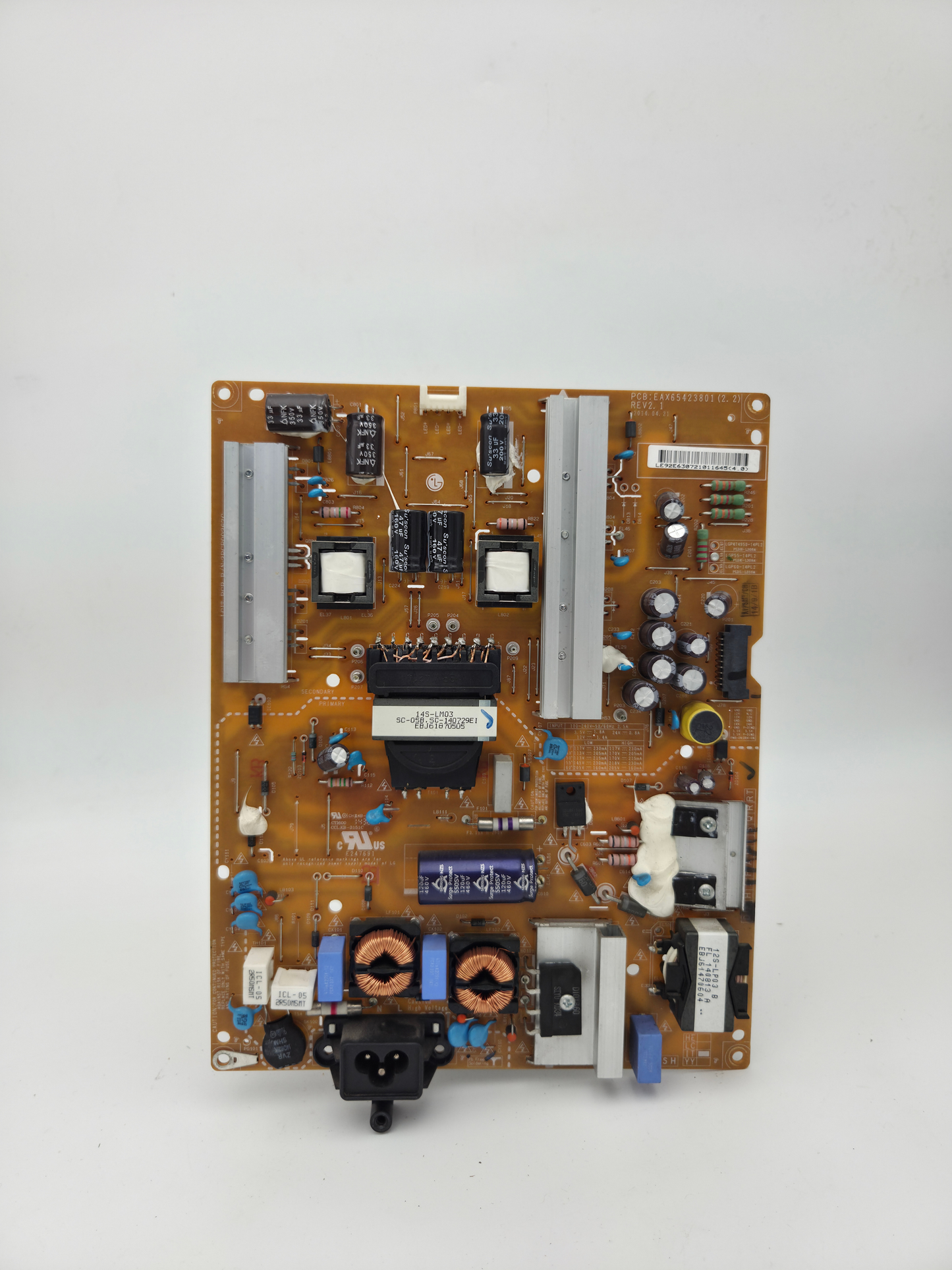 LG Power Supply Board EAX65423801 (2.2)