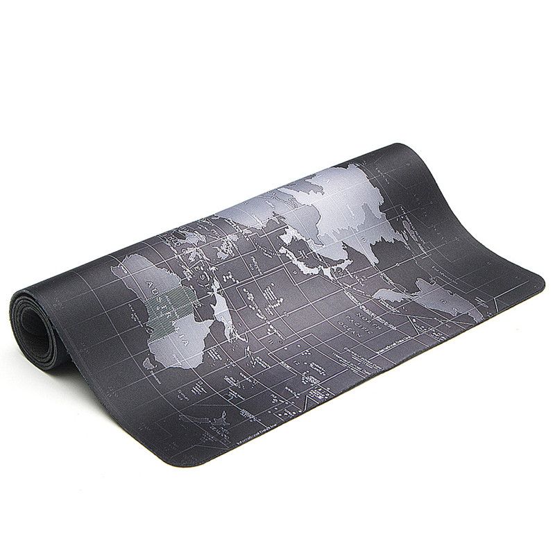 Extended World Map Mouse Pad - 30cmx80cm