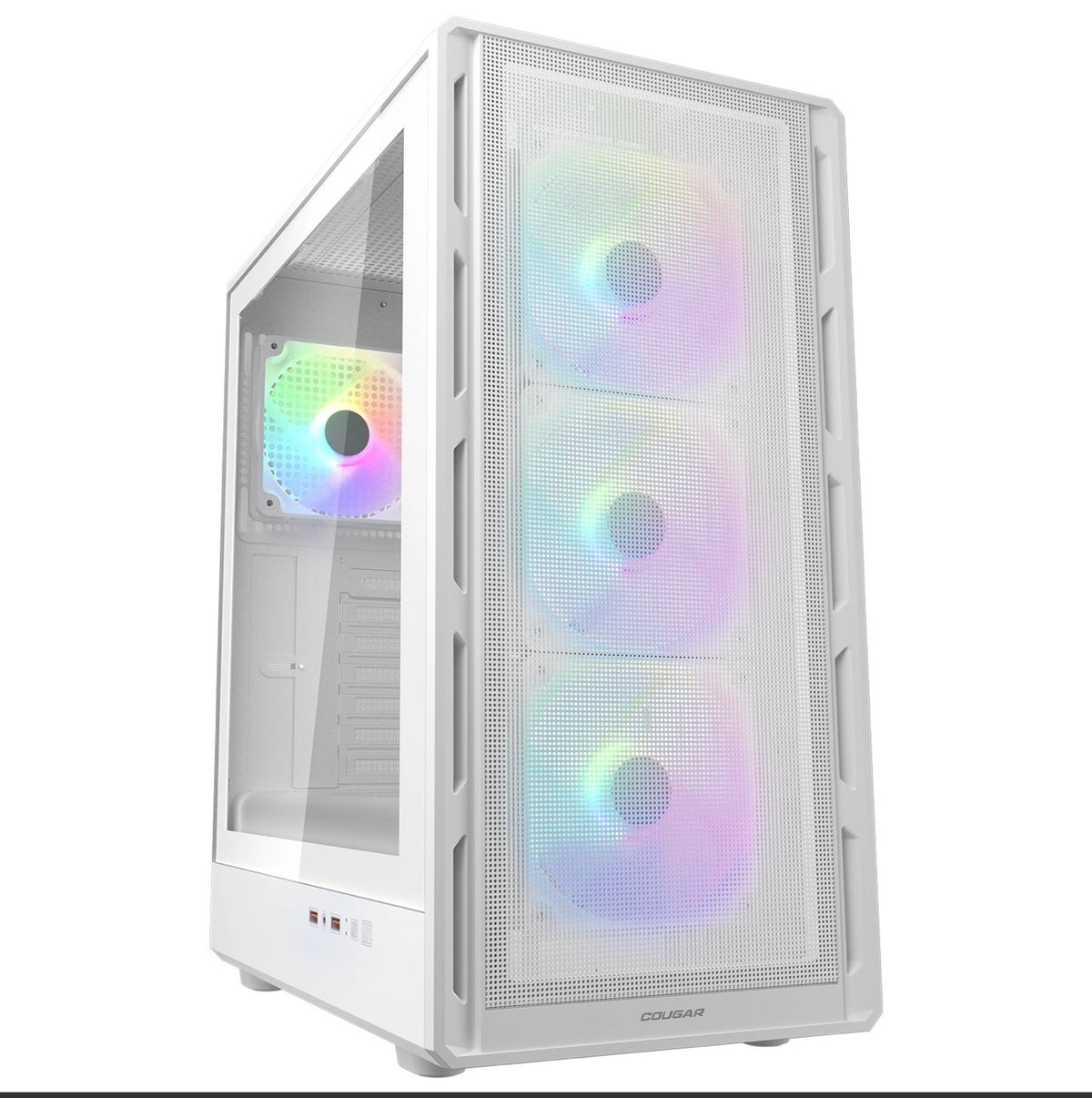 Cougar Airface Pure RGB Mid Tower Case - Includes Screws - Tested (Open Box)