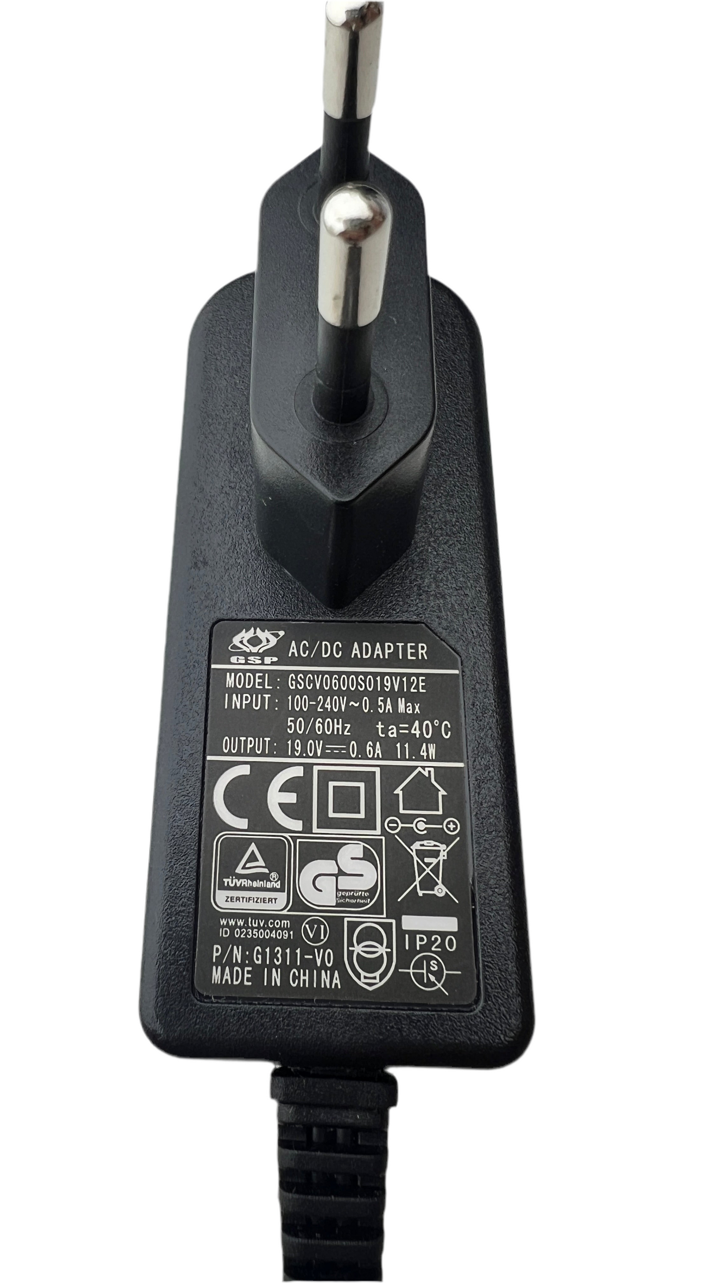 19V 0.6V DC Power Supply