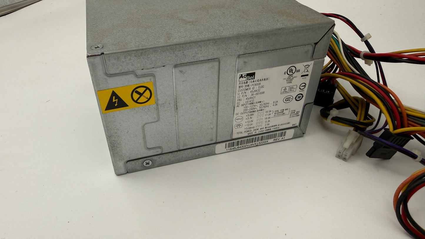 280w 24pin PSU ACBEL PC9008