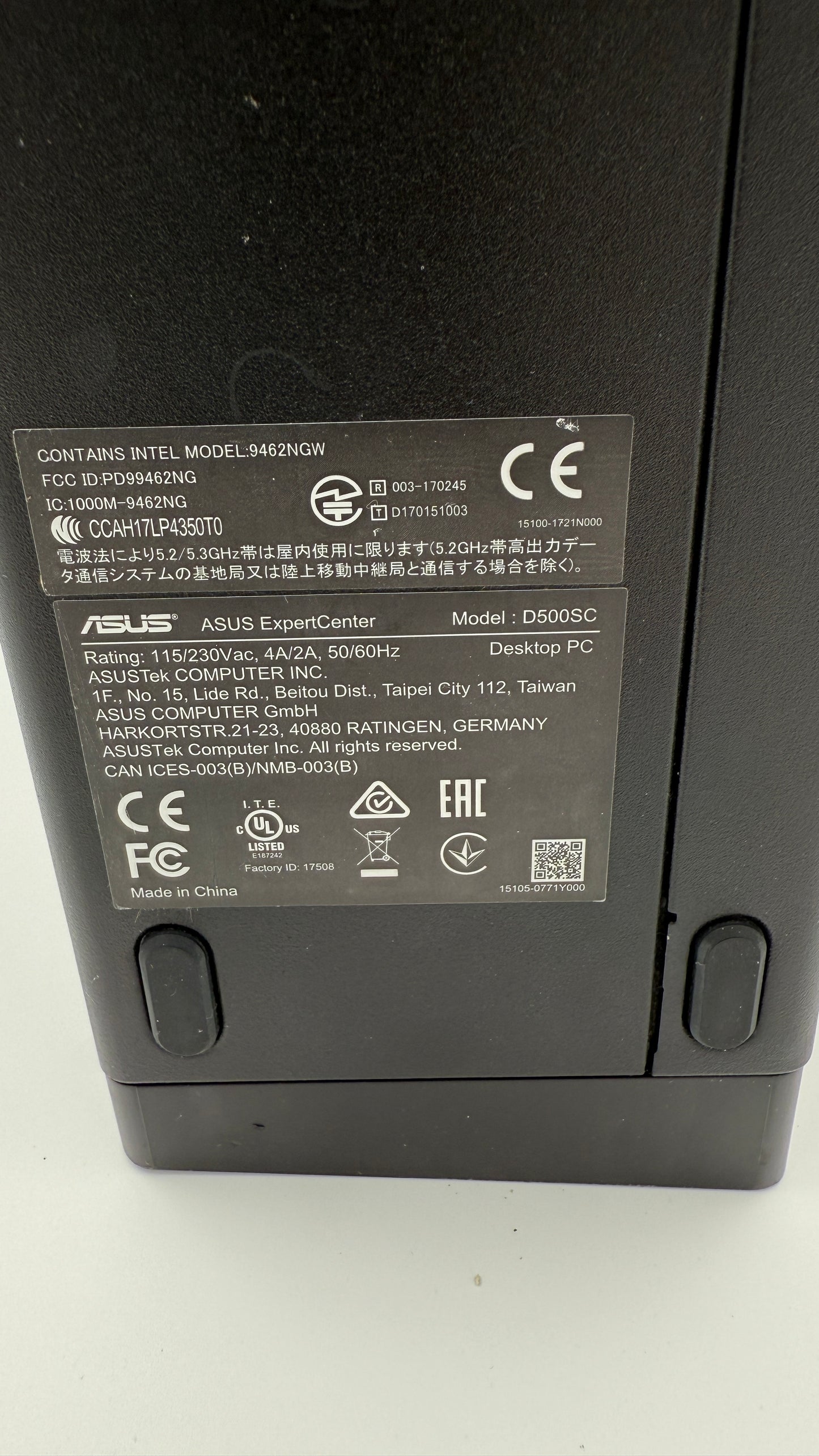 Asus Expert Centre Essential 11th Gen Desktop PC – Celeron G5905 CPU/ 4GB RAM / 1TB HDD / Win 11 Home