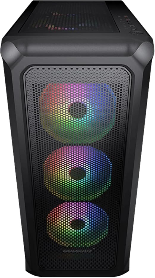 Cougar Archon 2 Mesh RGB Mid Tower Case, Includes 3X Cougar ARGB Fans