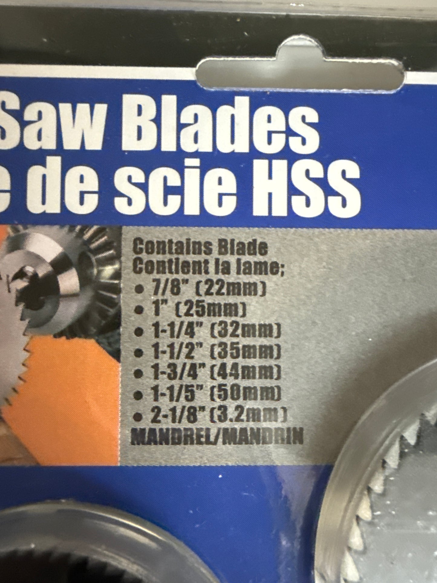 HSS Saw Blades - 8pc