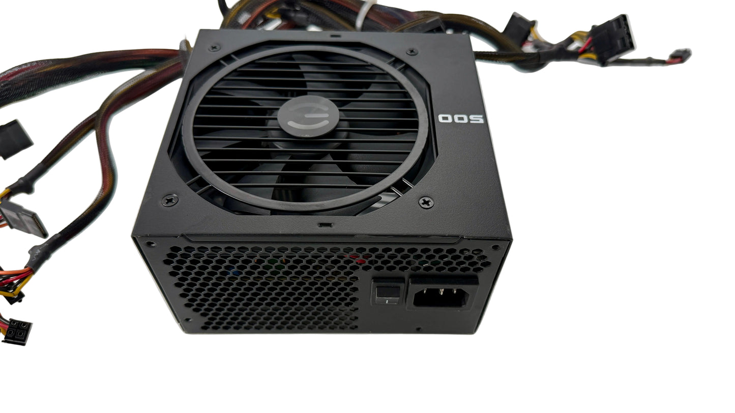 EVGA 100-B1-0500-KR 500B 500W 80 Plus Bronze Certified Desktop Power Supply