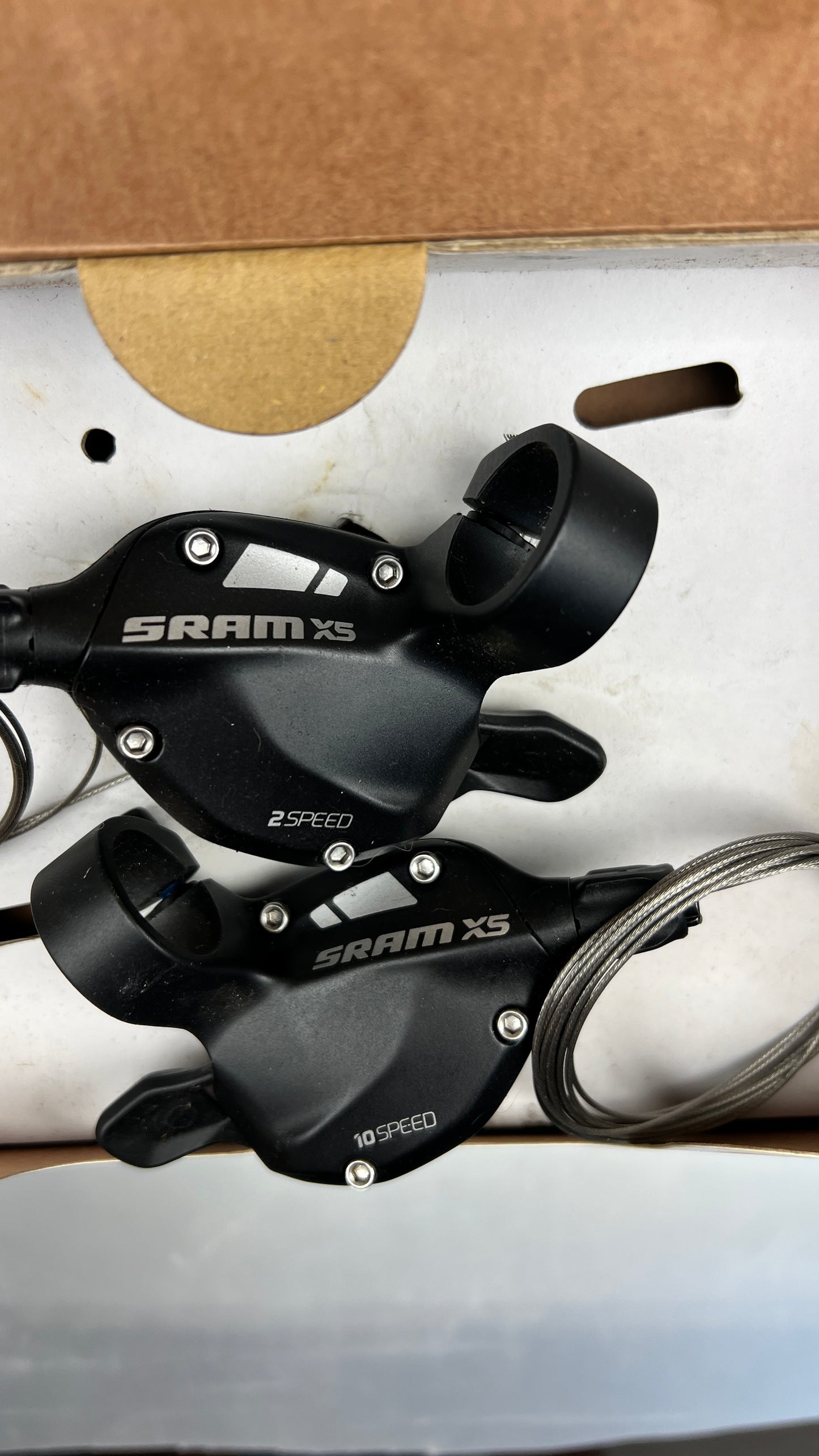 SRAM SL X5 Trigger Shifters 2X10 BLK