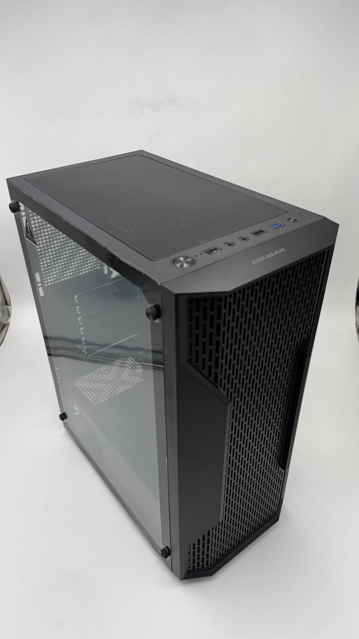 Cougar MX110 RGB Case - No Case Fans. Open box - new unit