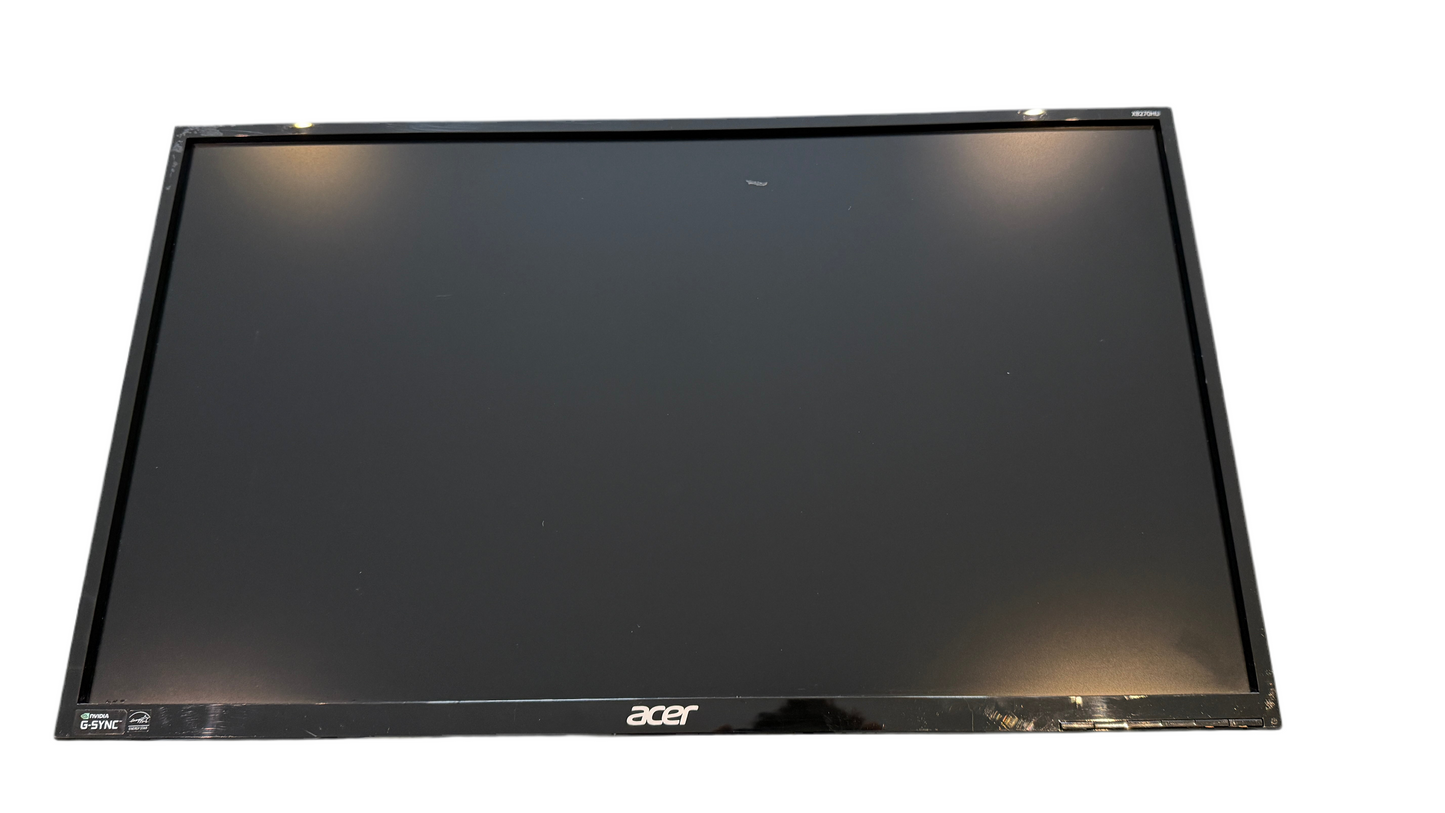 Acer 144HZ XB270HU bprz 27-inch WQHD NVIDIA G-SYNC (2560 x 1440) Widescreen Monitor
. No Stand.