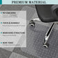 Premium Office Chair Mat for Carpet – 90cm x 120cm Transparent Spiked Plastic Carpet Protector