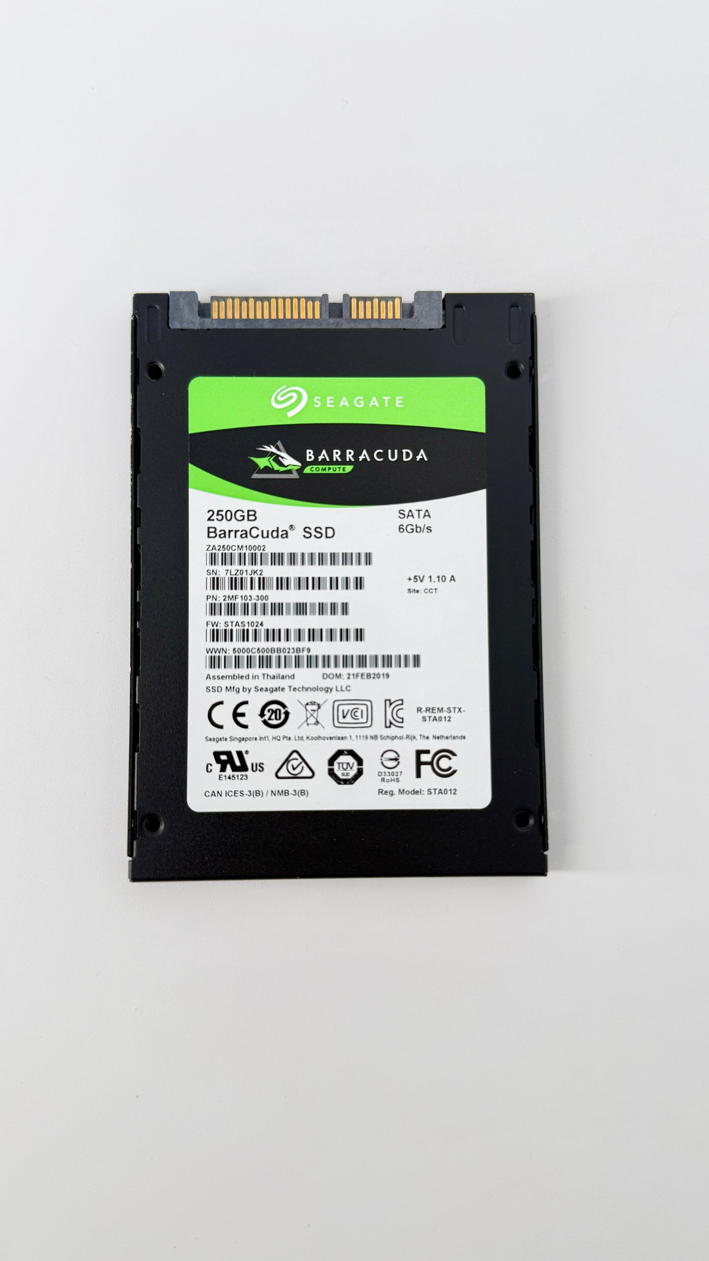 Seagate Barracuda 250GB SSD 2.5”(Test Results In Images) (1)