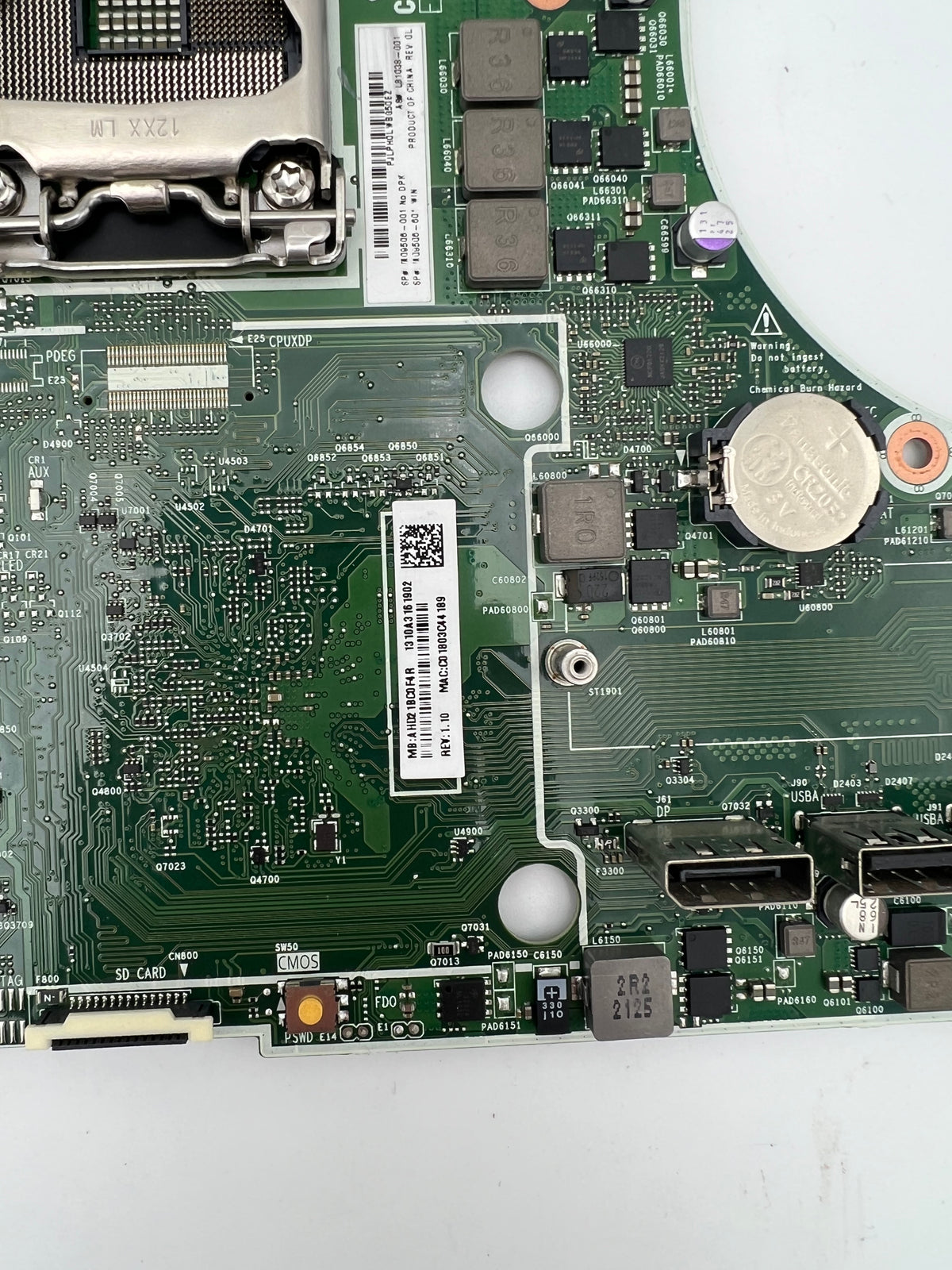 HP ProOne 400/600 G6 AIO Motherboard L81038-001 / M09508-001 – LGA1200 DDR4