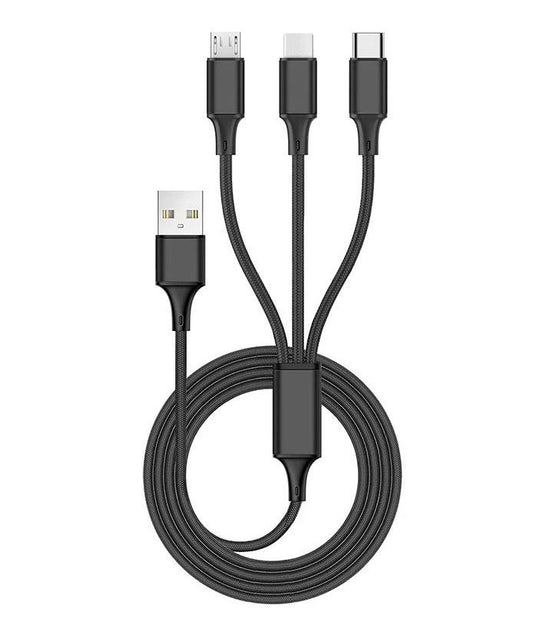 Fast Charging 3 In 1 USB Cable