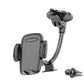Earldom- EH190-Dual Use Suction Cup With Air Outlet Cellphone Holder- Black