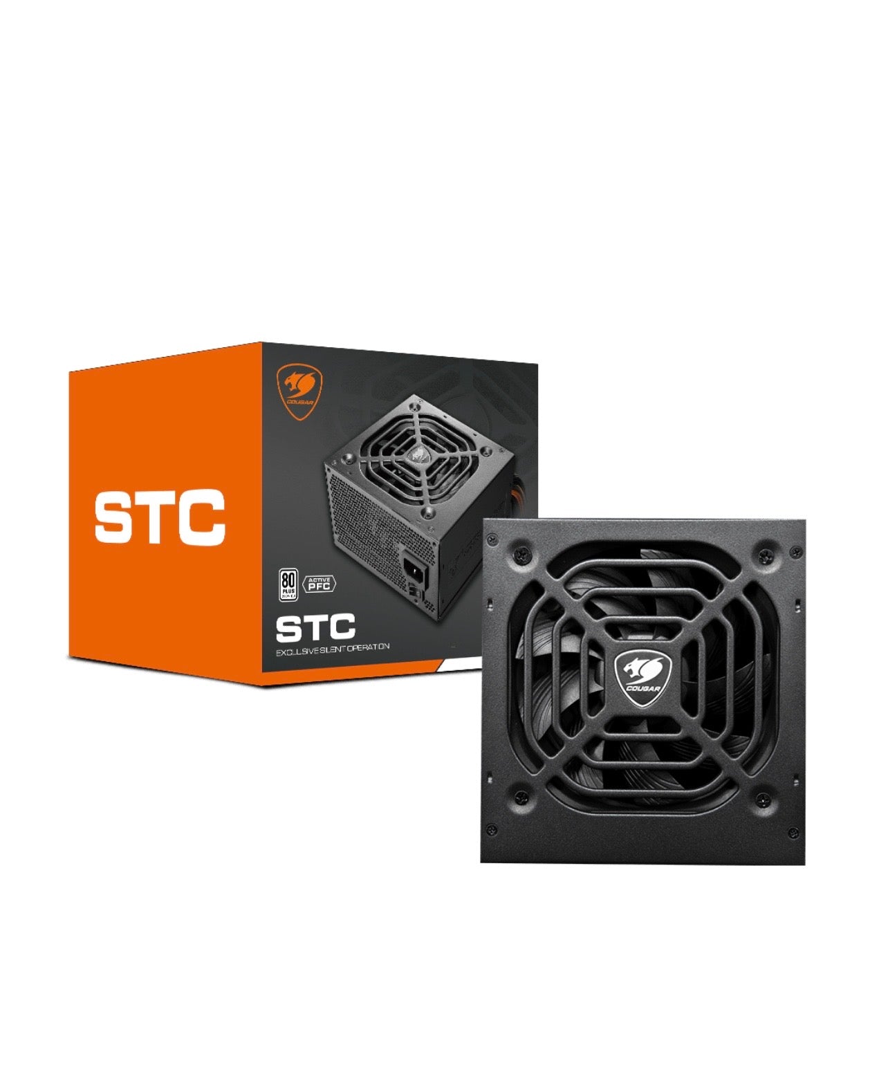 Cougar STC650 80 PLUS ATX Non-Modular 650W Power Supply - New (Open Box)