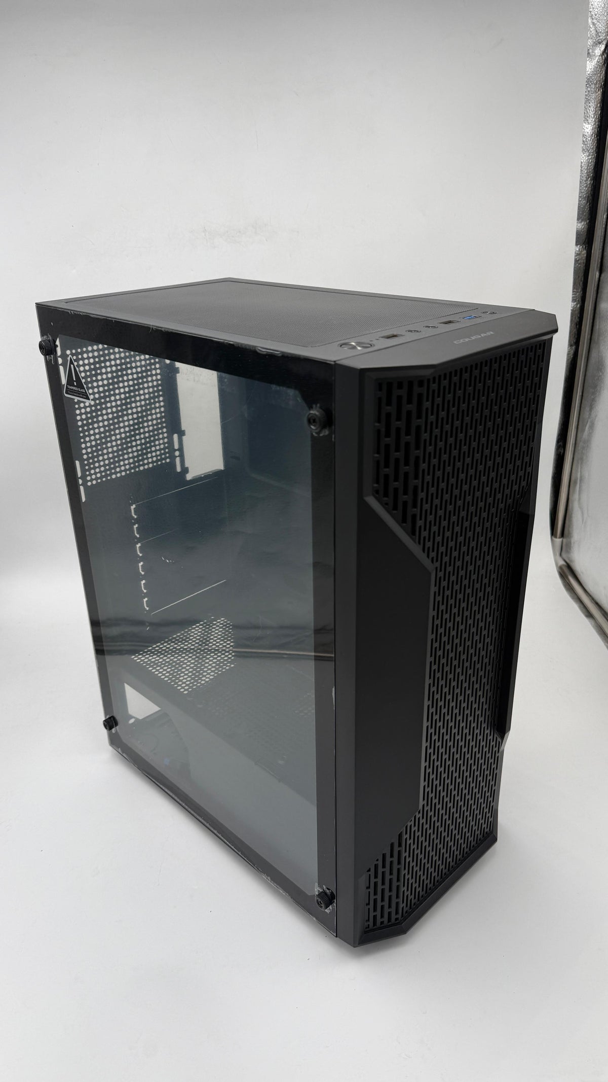 Cougar MX110 RGB Case - No Case Fans. Open box - new unit