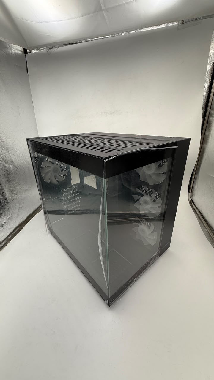 Cougar FV150 RGB Mid Tower Case – Black
- Open Box New Unit
