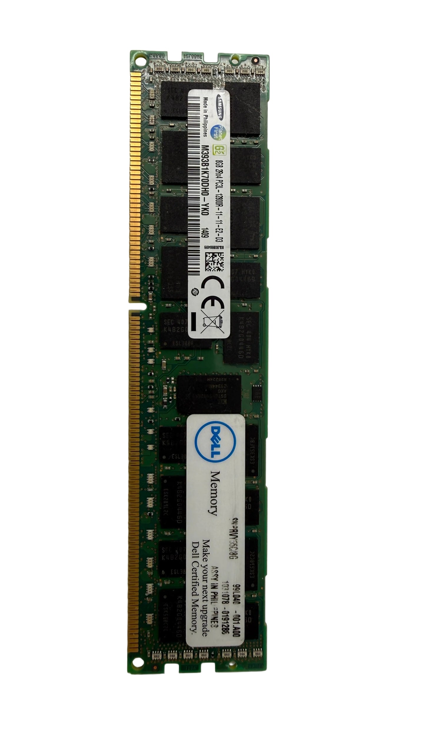 DDR3 8GB 2Rx4 PC3L - 12800R Ram Module
