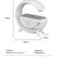 LED Wireless Charging Speaker