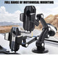 Plastic 360 Degree Car Mobile Holder Black