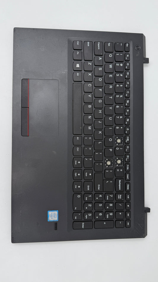 Lenovo V310-15ISK keyboard assembly and touchpad. Still attached to Palm rest.