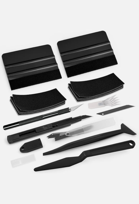 Vinyl Wrap Tool Set with Knife and Bubble Popping Pen
