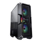 New Cougar MX440 Mesh RGB Gaming Desktop Case Including ARGB Built in Controller and 3 ARGB Fans
