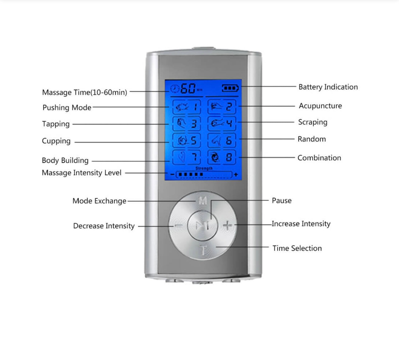 DNA Therapy I8 Tens Stimulator Massager