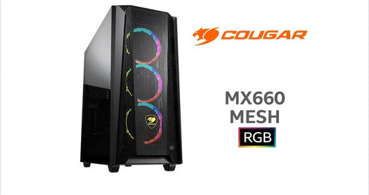 Cougar MX660 Mesh RGB Mid Tower Gaming Case