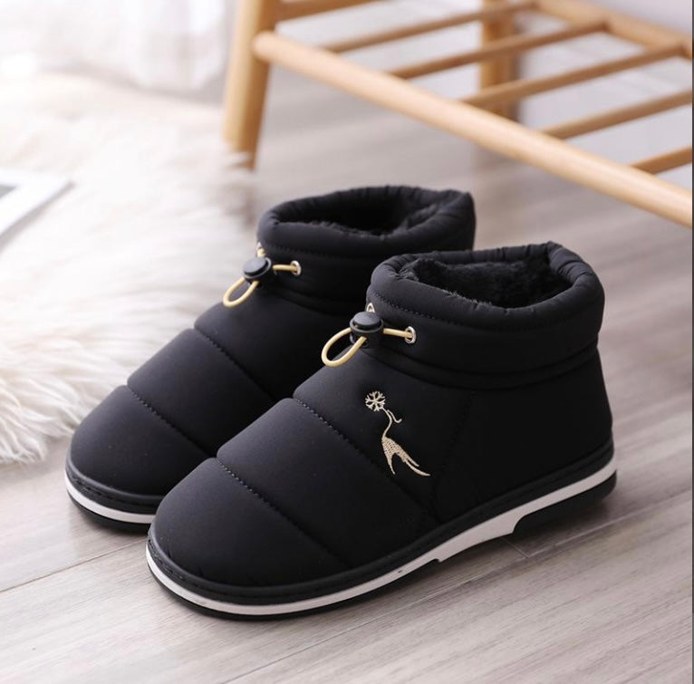 Unisex Winter Waterproof Ankle Indoor Warm Shoes