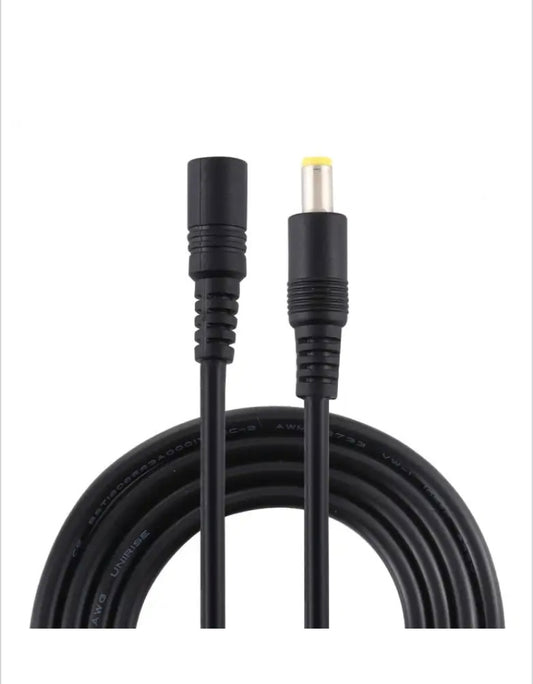 5.5 x 2.5mm Female to Male DC Power Extension Cable