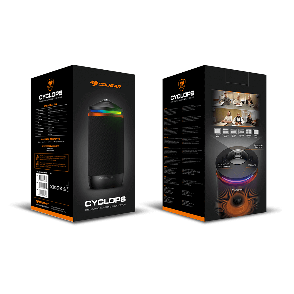 Cougar Cyclops 360 AIO intelligent web cam
