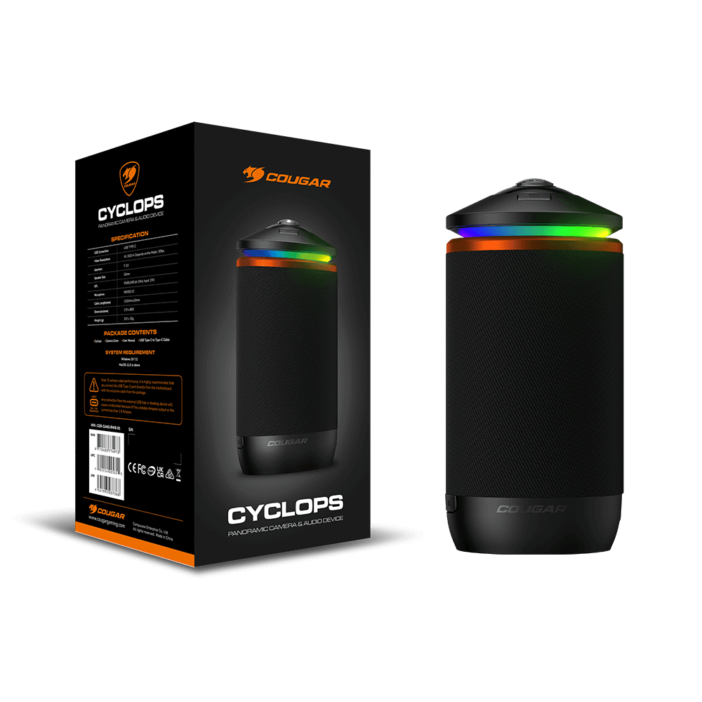 Cougar Cyclops 360 AIO intelligent web cam