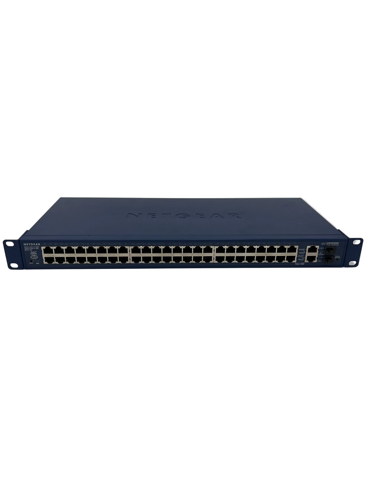 ProSafe 48 Port 10/100 Smart Switch with 2 Gigabit Ports FS750T2