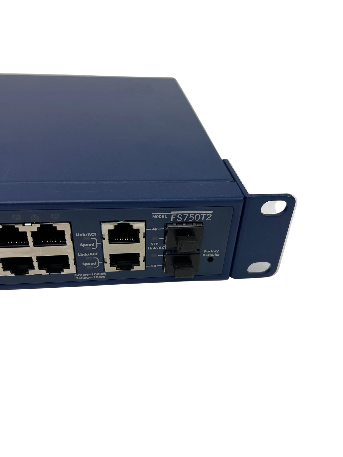 ProSafe 48 Port 10/100 Smart Switch with 2 Gigabit Ports FS750T2