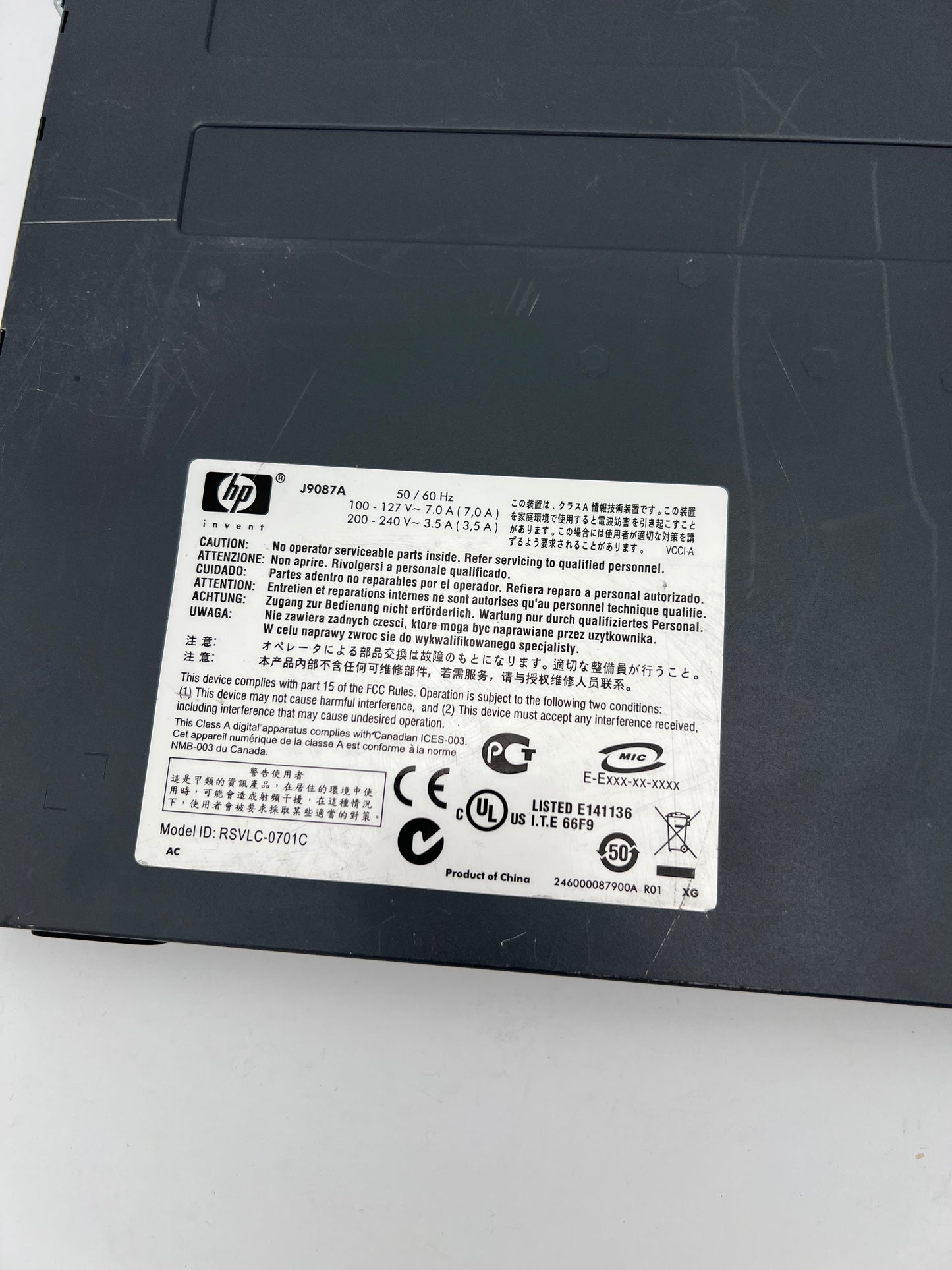 HP Procurve J9087A Switch 24 Port