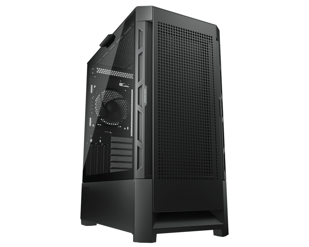 Cougar Airface Pure series Black Mid Tower Case - Includes screws (Demo Unit)