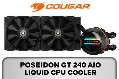 Cougar Poseidon GT 240 High Performance AIO Liquid Cooler