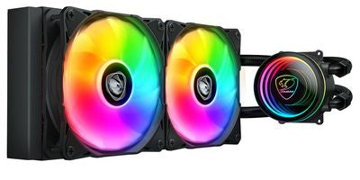 Cougar Poseidon Elite ARGB High Performance 240mm AIO Liquid Cooler - Black