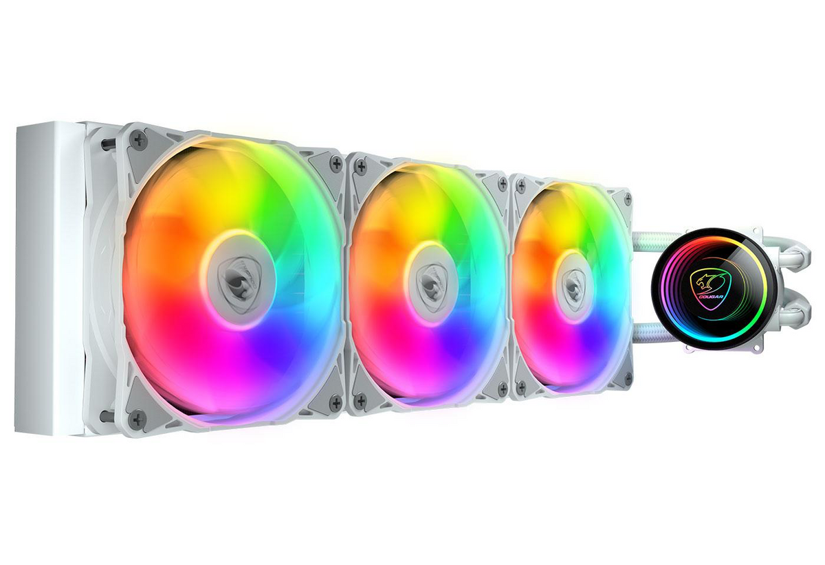 White Cougar POSEIDON ELITE ARGB AIO Liquid CPU Cooler – 360mm