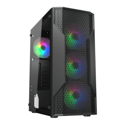 Cougar MX110 RGB Case - No Case Fans. Open box - new unit