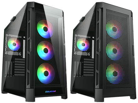 Cougar Duoface Pro RGB Open Box (Demo Unit) - Includes Replacement Face