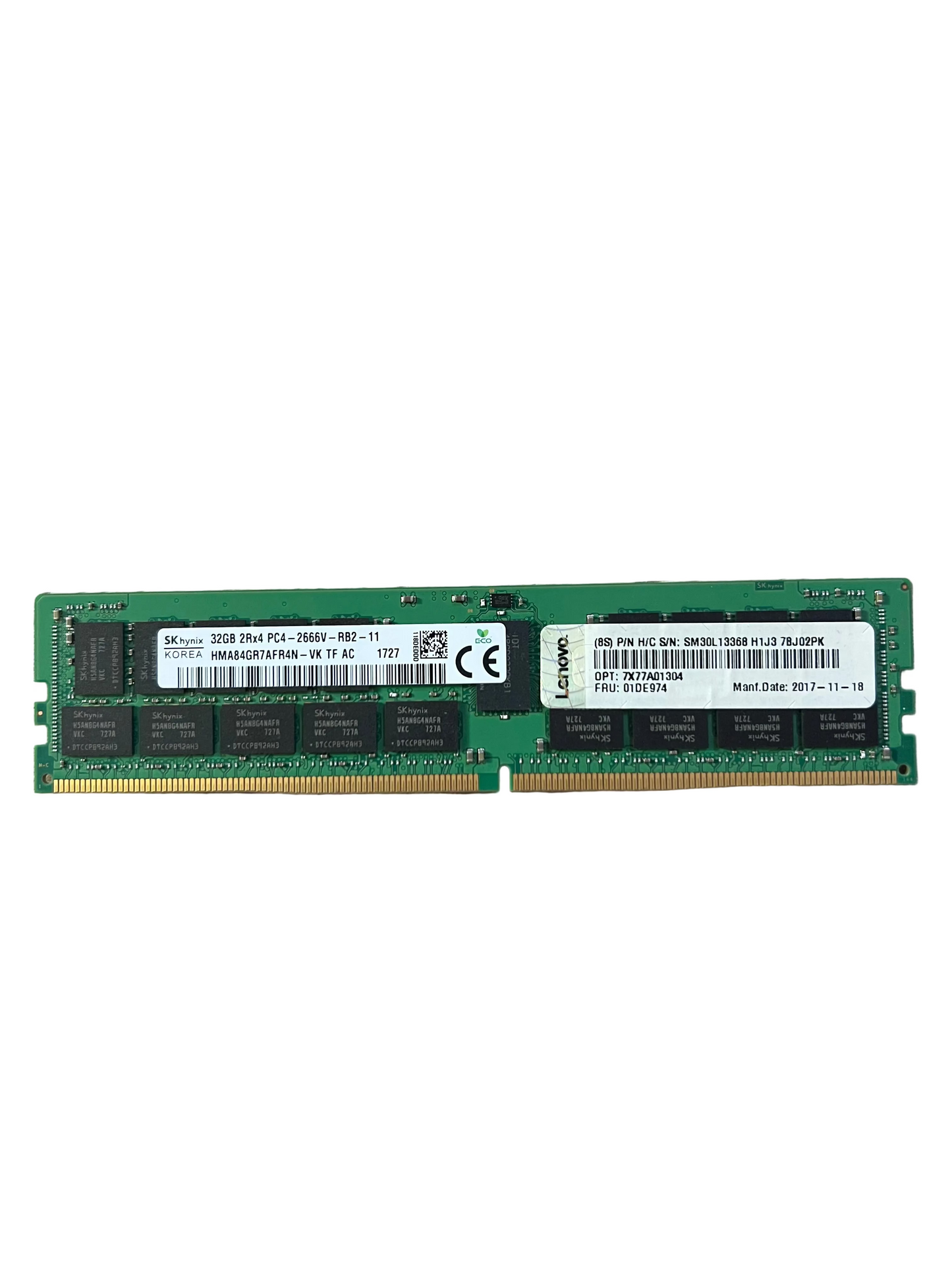 SK Hynix 32GB DDR4 2666V Server Ram - Sold individually (tested)