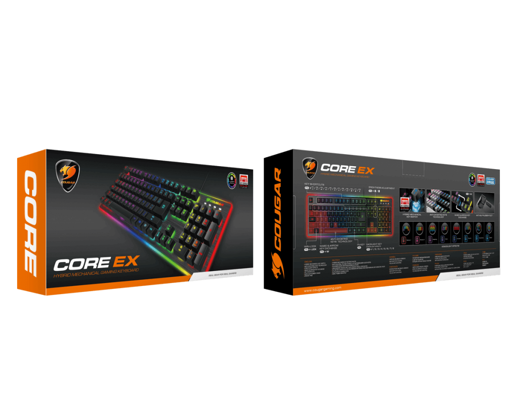 Cougar Core EX Hybrid Mechanical Gaming Keyboard