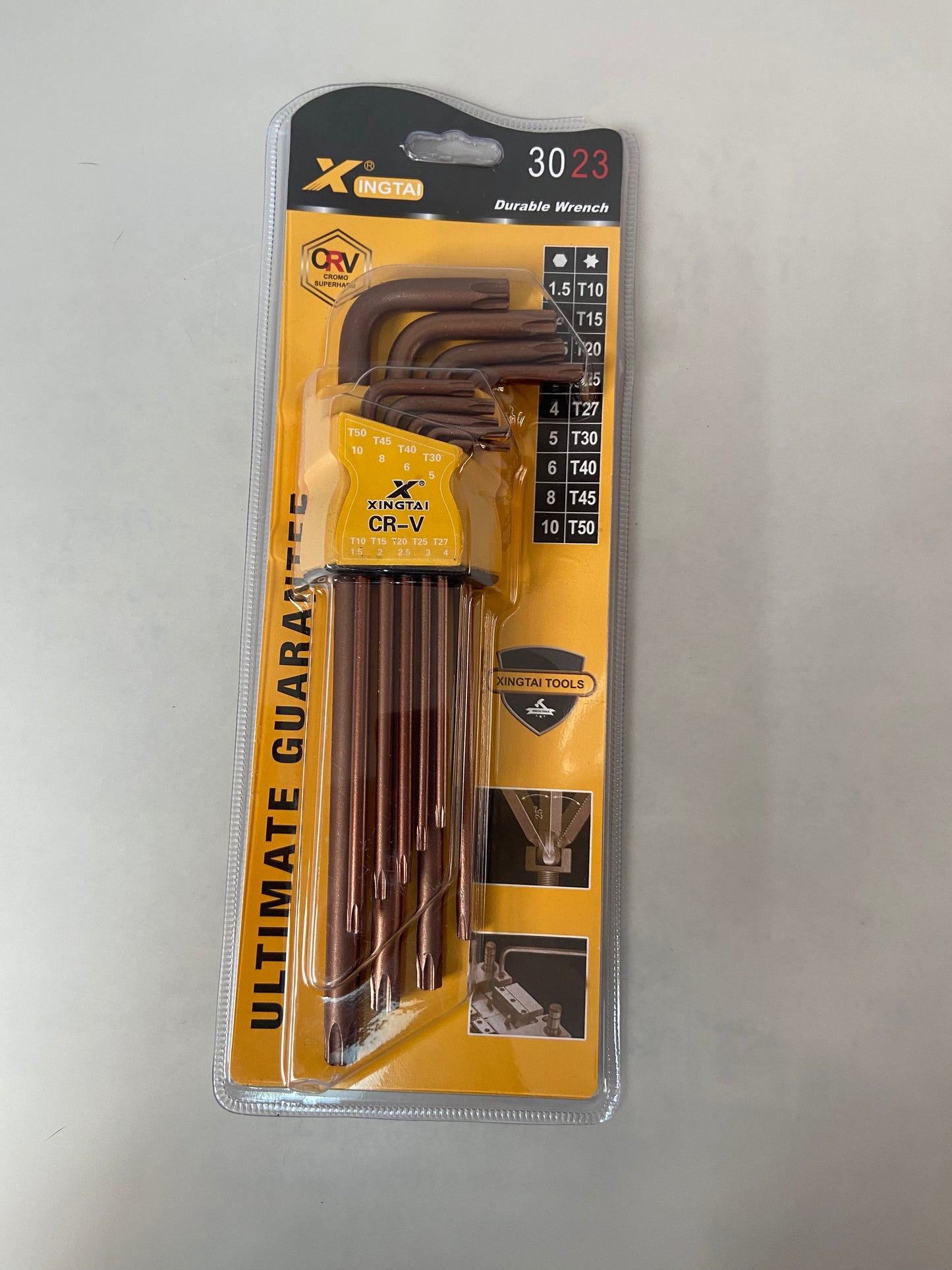 9pc Torx Wrench Set