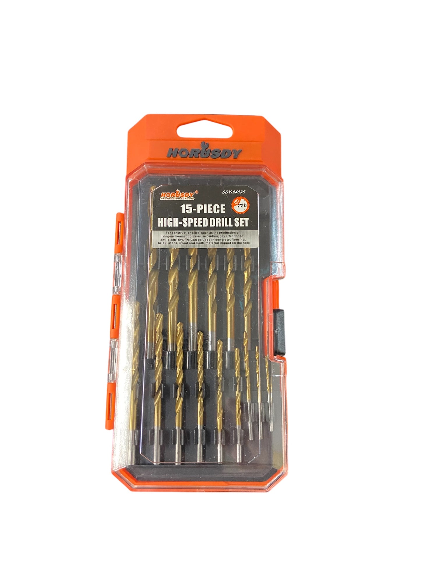 15 Piece Drill Bit Set