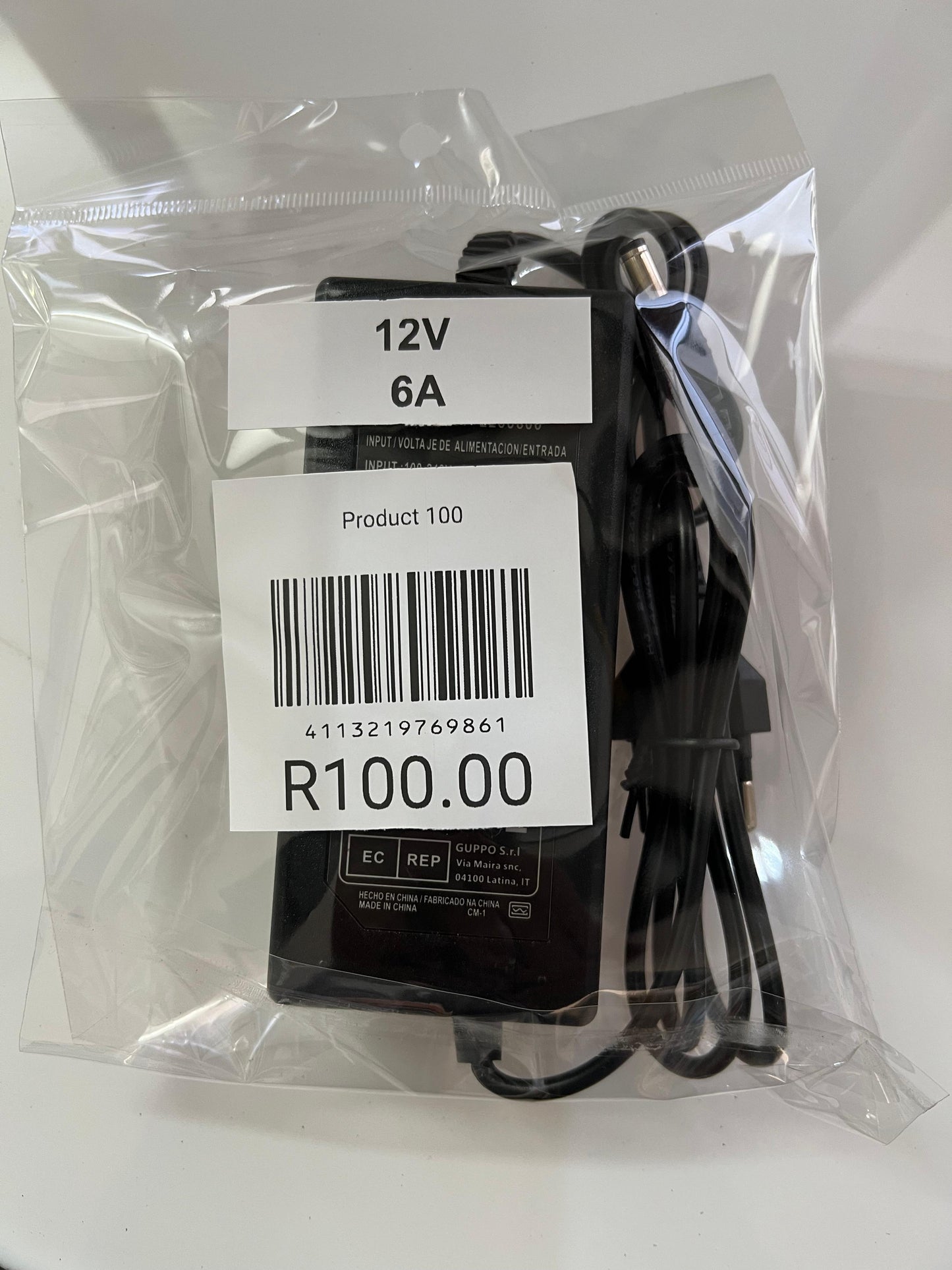 Power Supply 12V 6A