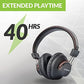 Avantree HT4189 40Hrs Wireless Headphones Set - New Item Open Box